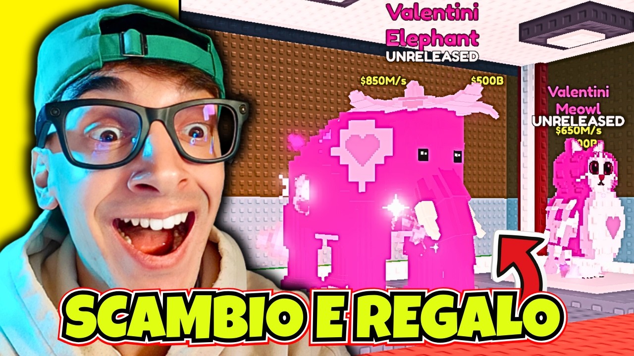 SCAMBIO BRAINROT, REGALO BRAINROT, SCAMBI e SFIDE su Steal a Brainrot - ROBLOX ITA
