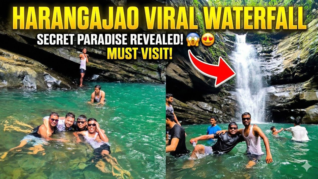 Silchar to Viral Waterfalls 2025 vlog 😱 Explore Dima Hasao Assam