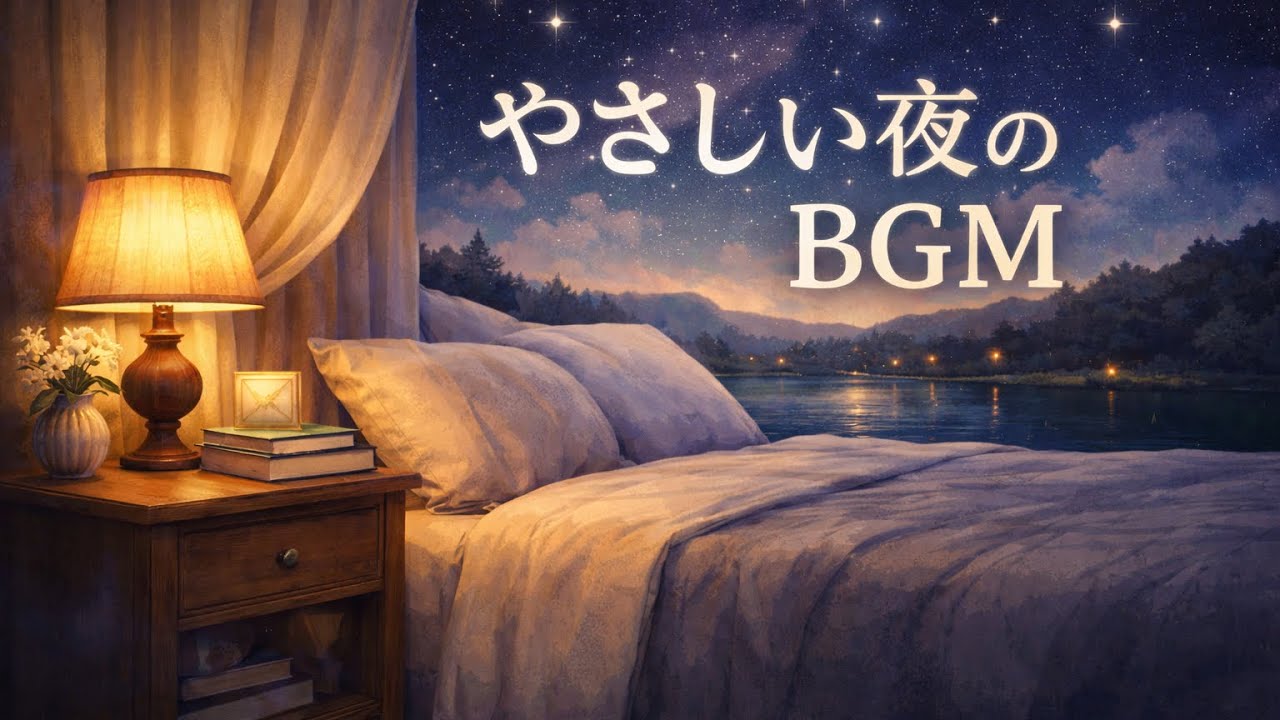 【睡眠用BGM】やさしい夜のBGM 