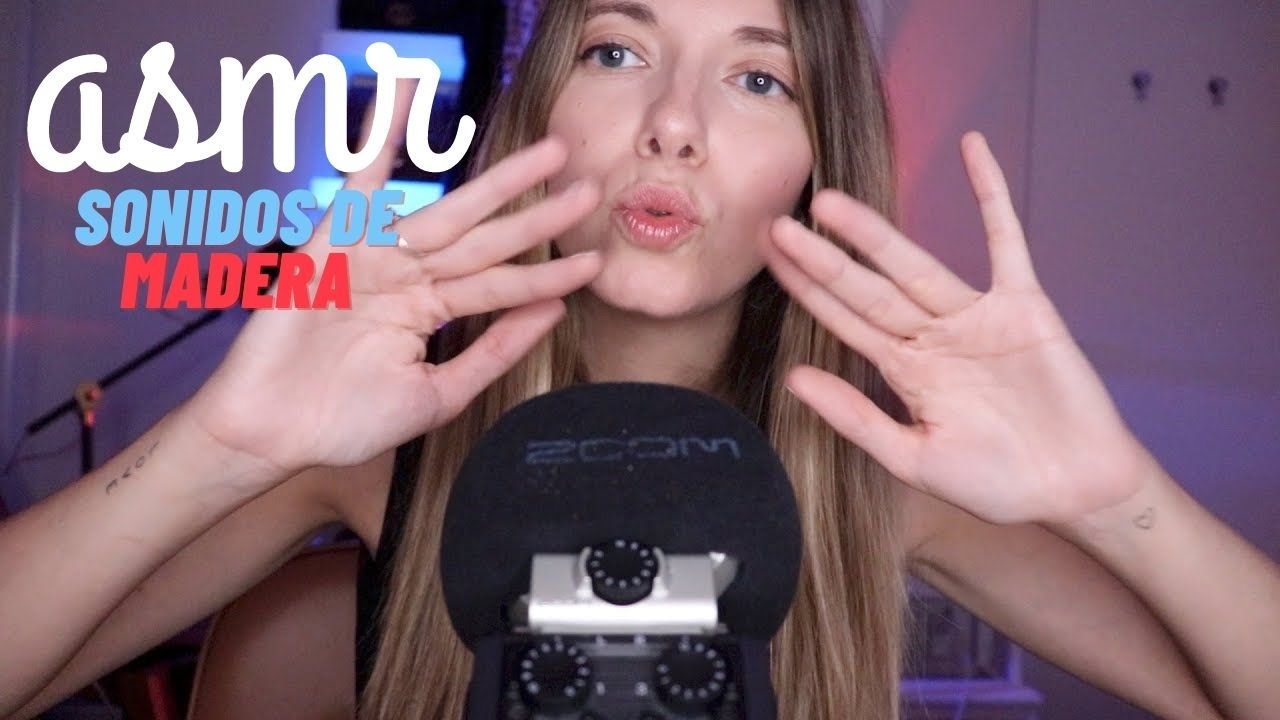ASMR hipnótico con objetos de MADERA | Love ASMR en español para DORMIR