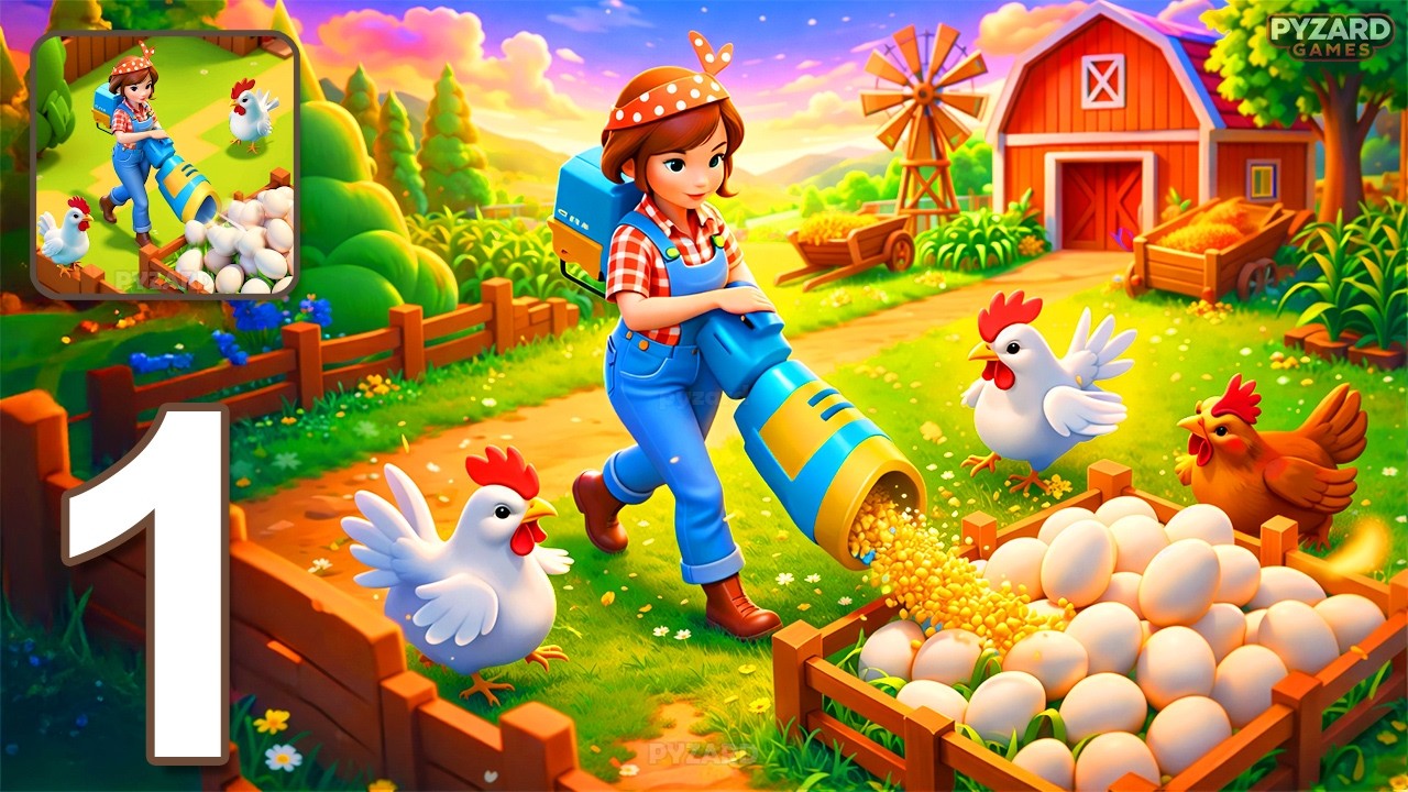 My Perfect Farm - Gameplay Walkthrough Part 1 - Perfect Farm Adventure (Android, iOS)