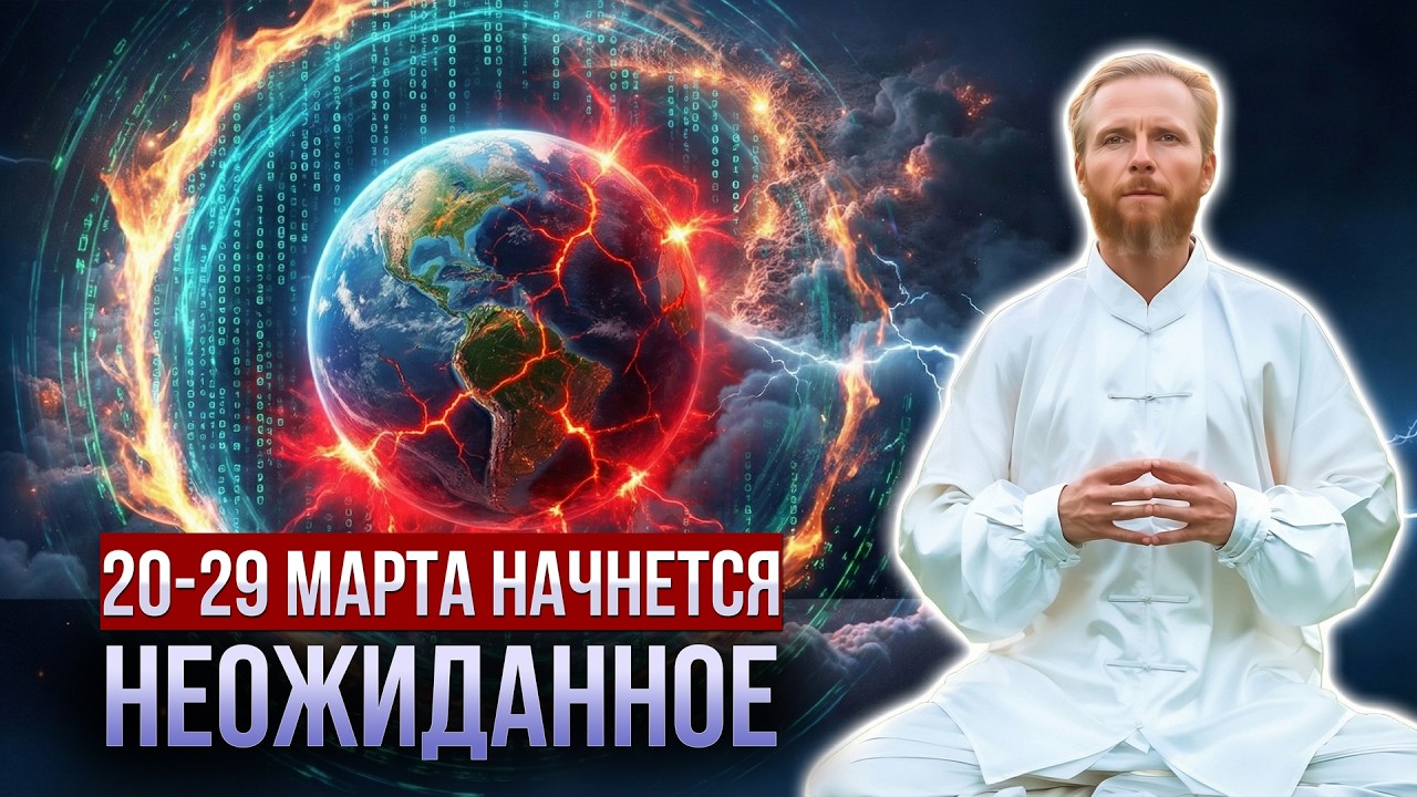 Срочное послание: 20-29 марта Высоких Энергий станет столько, что ЗЕМЛЯ не выдержит!