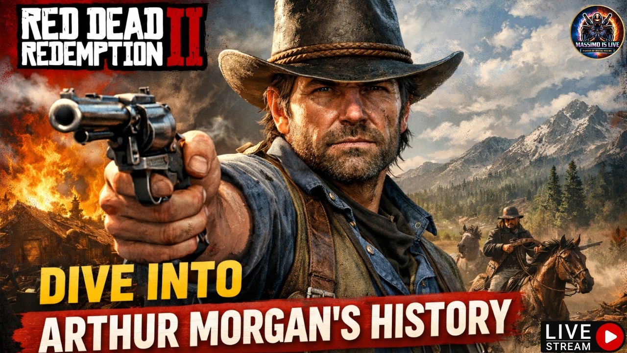 Arthur Morgan’s Untold Story 🔥 | RDR2 Full Story Live ! #gaming#livegaming#rdr2 #rdr2gameplay