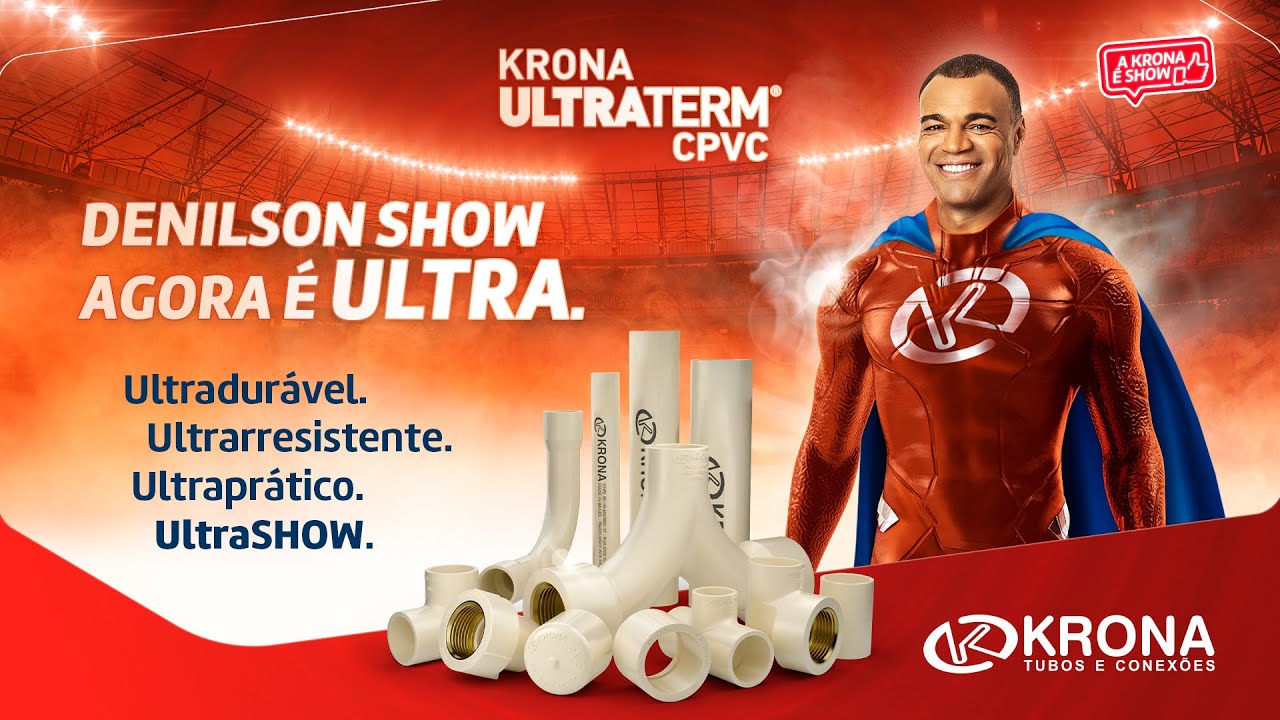 Denilson Show agora é Ultra: ultradurável, ultrarresistente, ultraprático, Ultrashow!