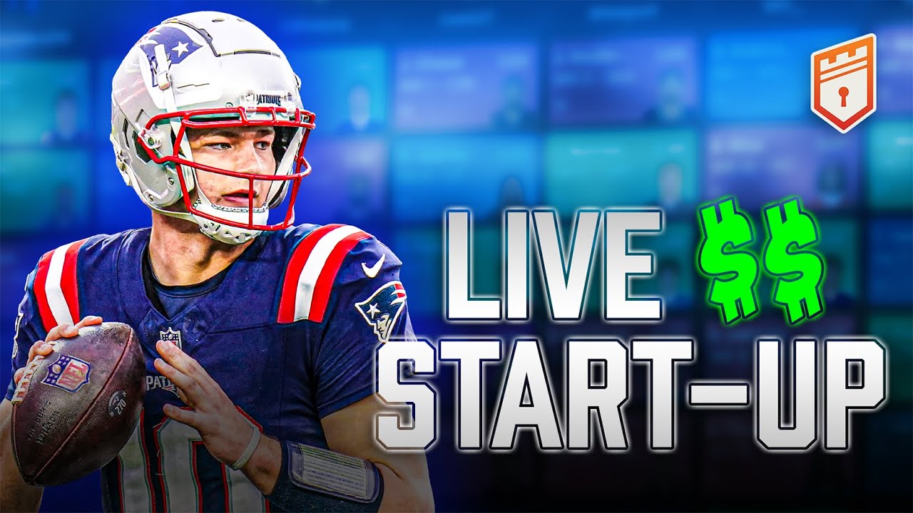 LIVE Dynasty Startup Draft (Real $ League)