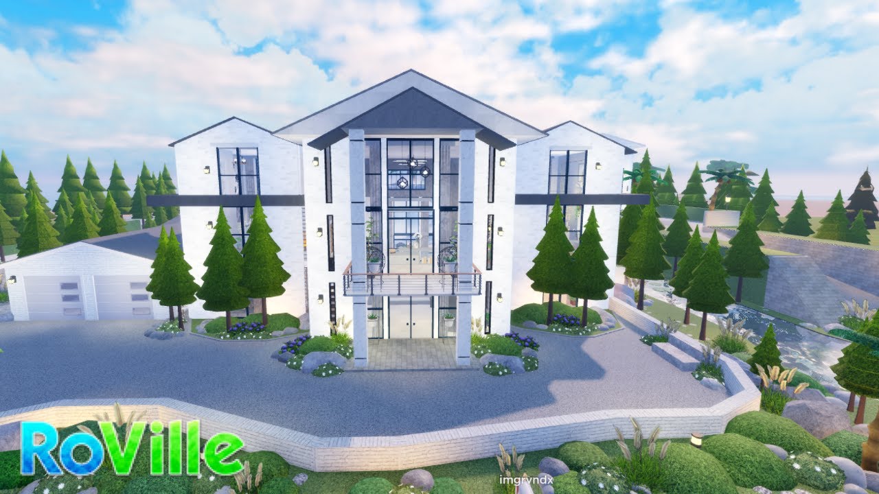 Scandinavian Haven || Home Tour With House Code || Roblox RoVille