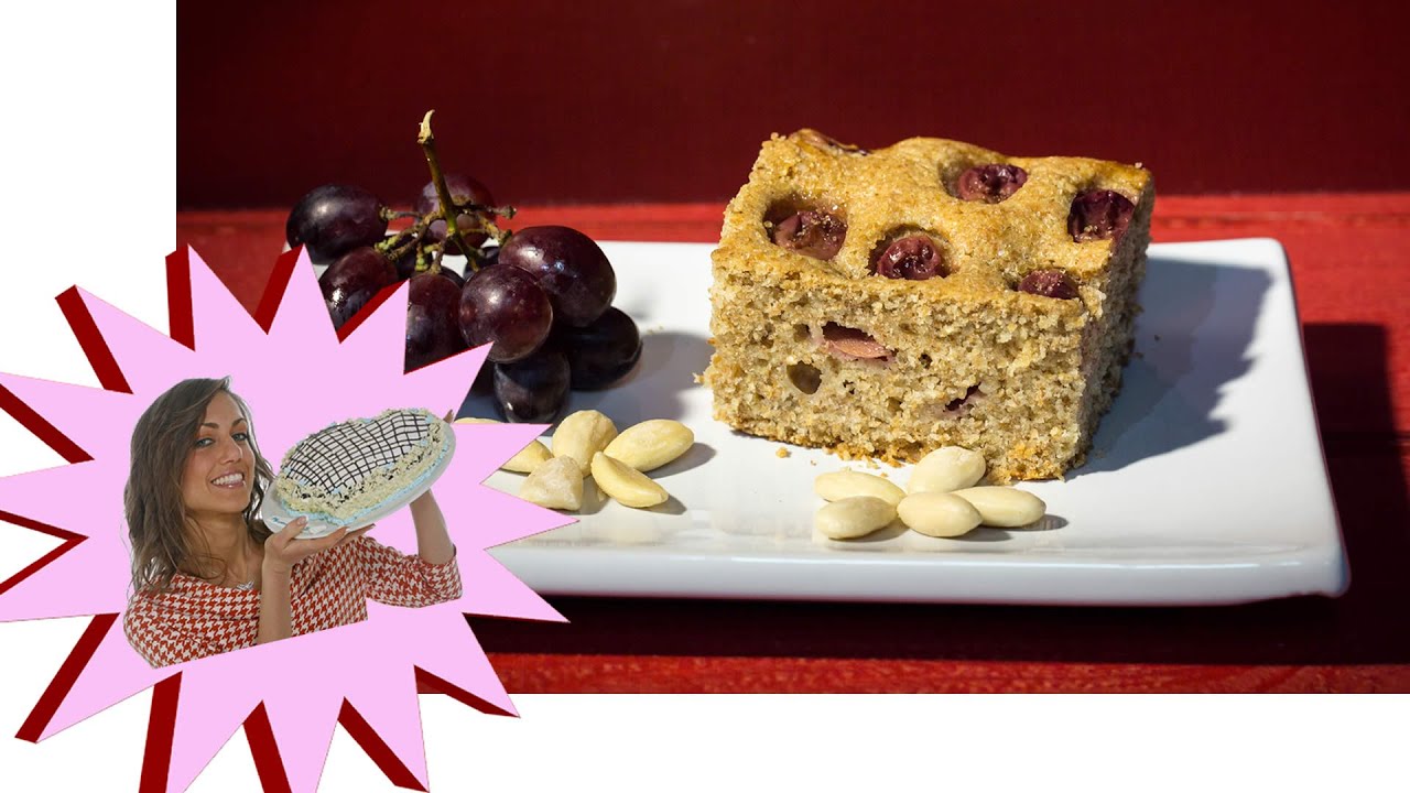 Torta Soffice Vegan con Uva