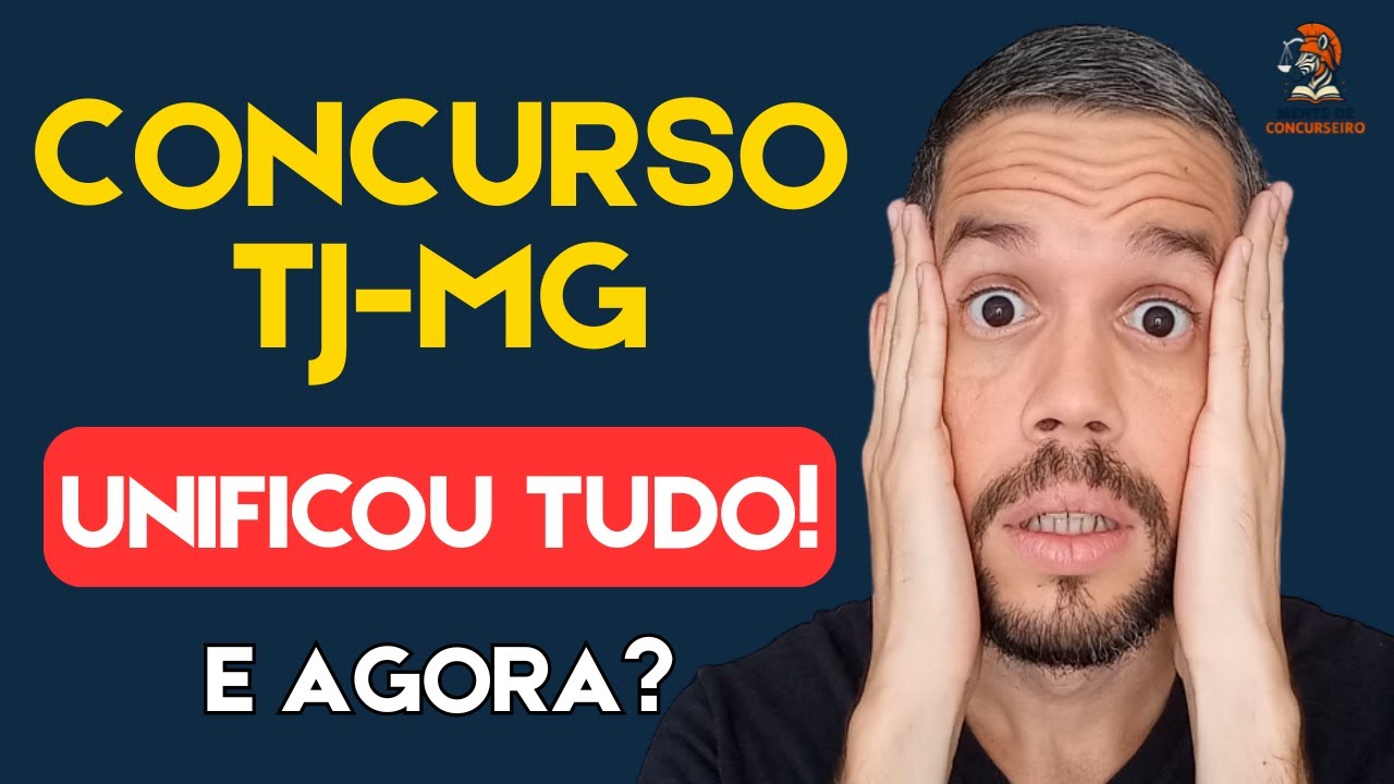 Concurso TJ MG 2025: Carreira Unificada, Banca Definida e Expectativas para o Edital do TJMG