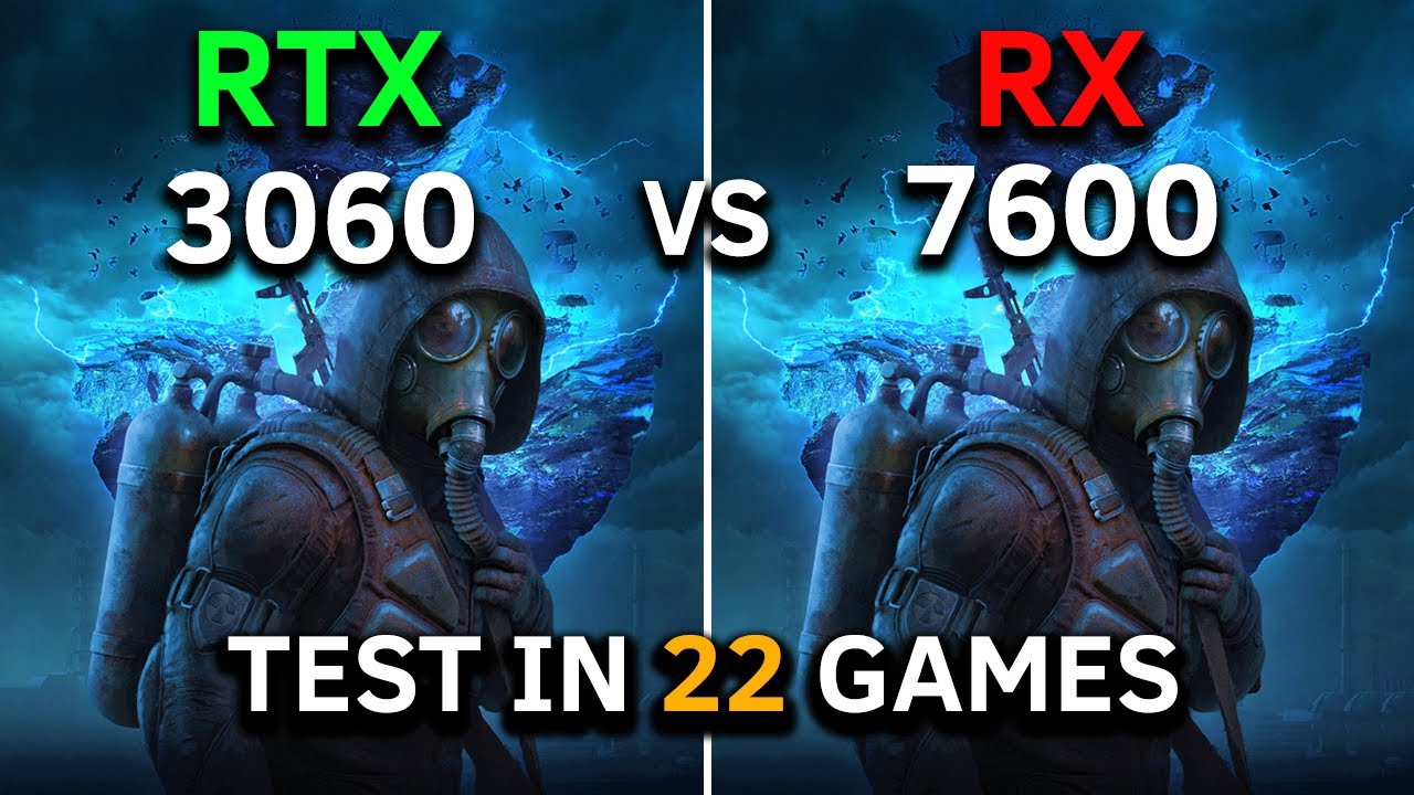 RTX 3060 12GB vs RX 7600 | Test in 22 Games at 1080p | RYZEN 5 5600 | Which is Better? | Late 2024
