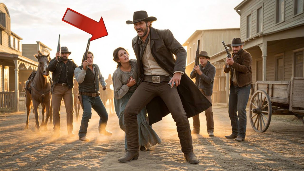 Take Your Hands Off Her” — The Day One Man Defied the Whole Town