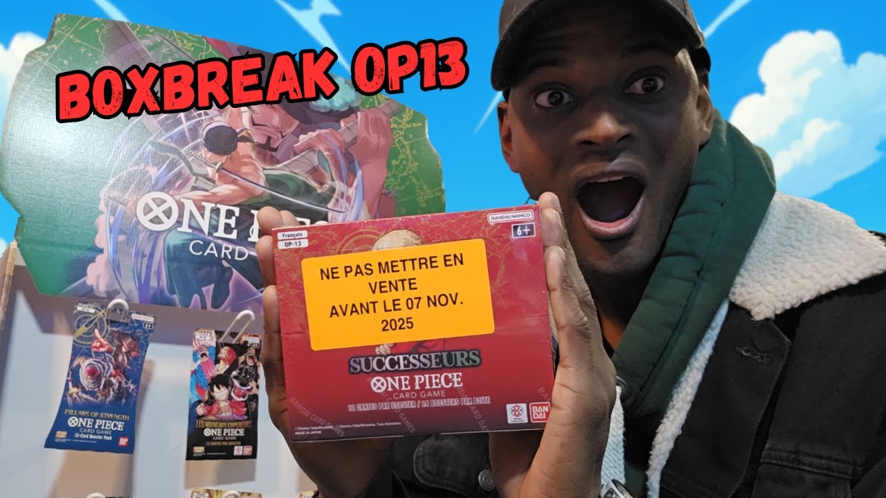 LIVE BOXBREAK OP13 POUR LES NAKAMAS DU DISCORD !!! LET'S GOOOOO