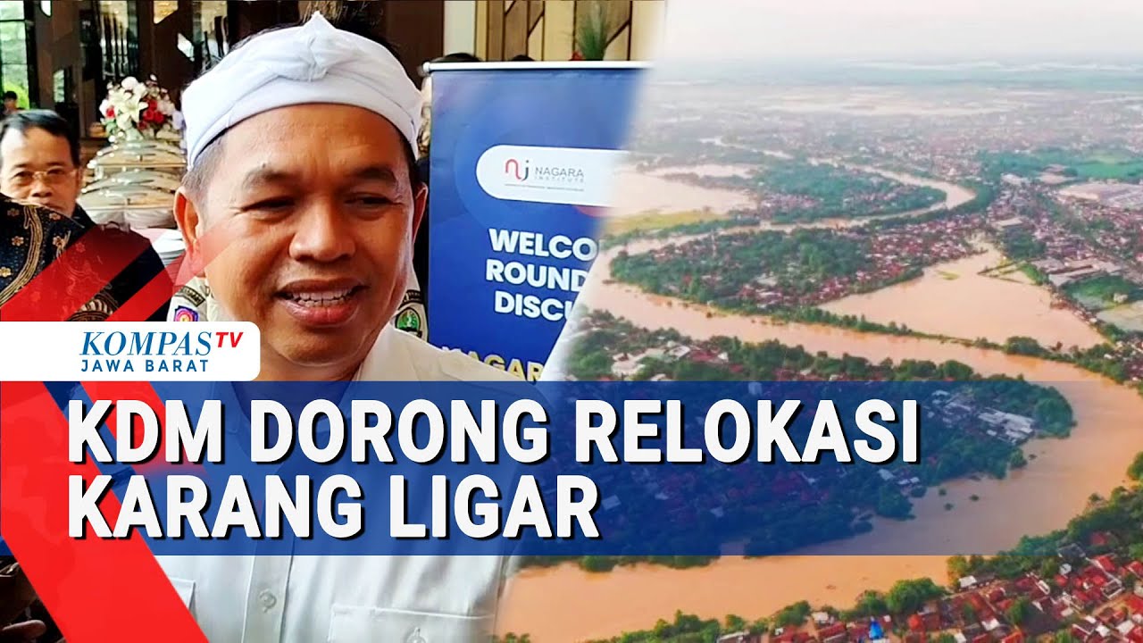 Solusi Banjir Karawang, KDM Dorong Relokasi Karang Ligar