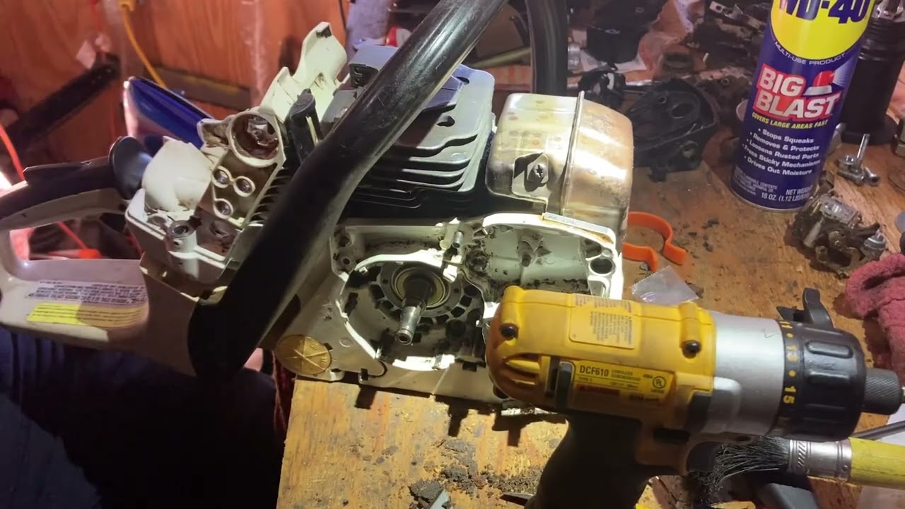 STIHL MS362 handle and AV mounts