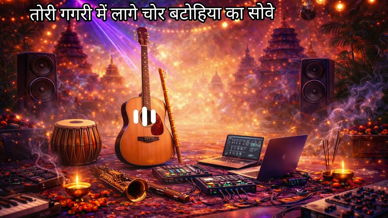 तोरी गगरी में लागे चोर बटोहिया का सोवे - Fusion Dhun Bhajan