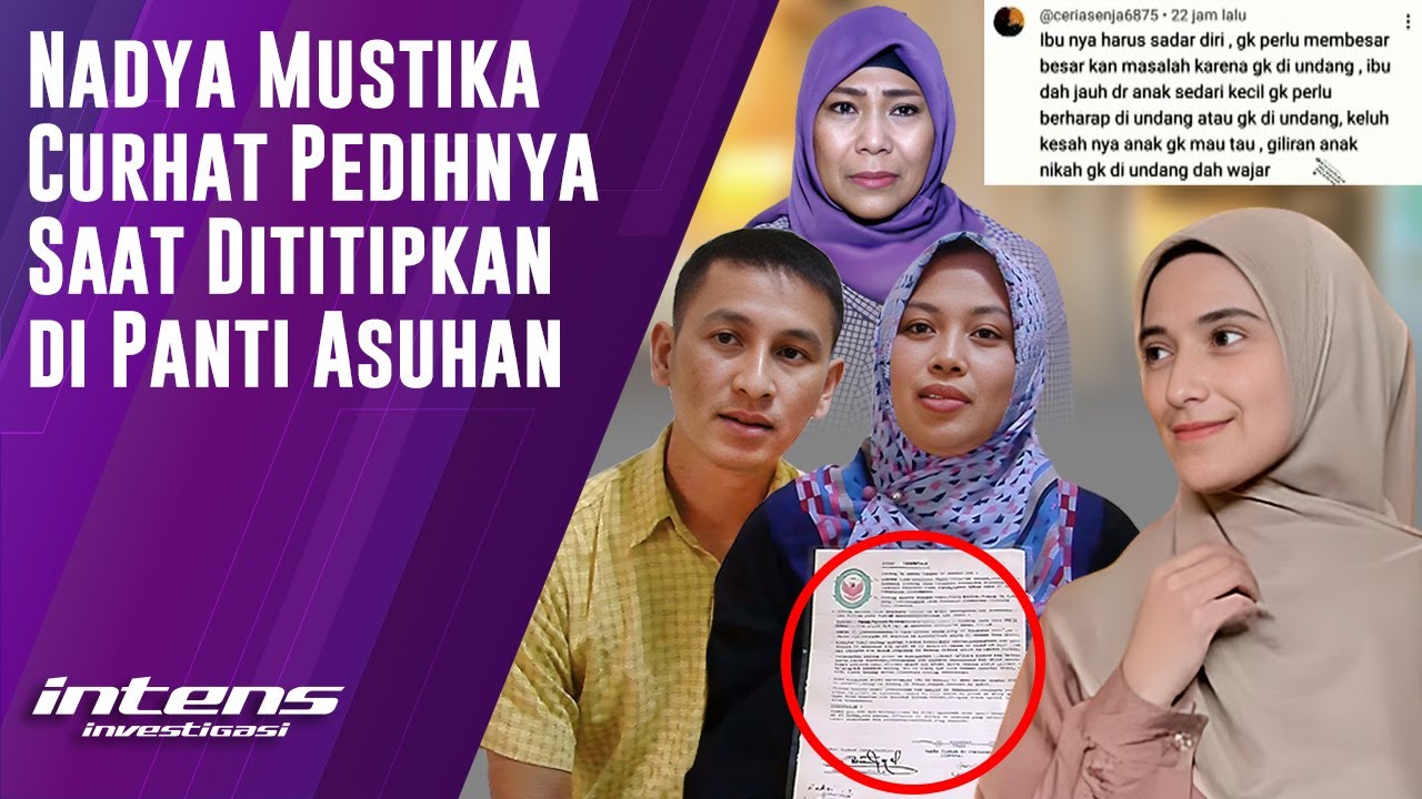 Perihnya Nadya Mustika Jalani Kehidupan Di Panti Asuhan | Intens Investigasi | Eps 3091