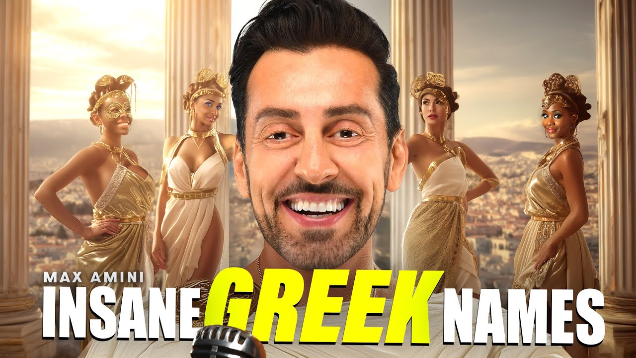 Insane Greek Names | Max Amini | Stand Up Comedy