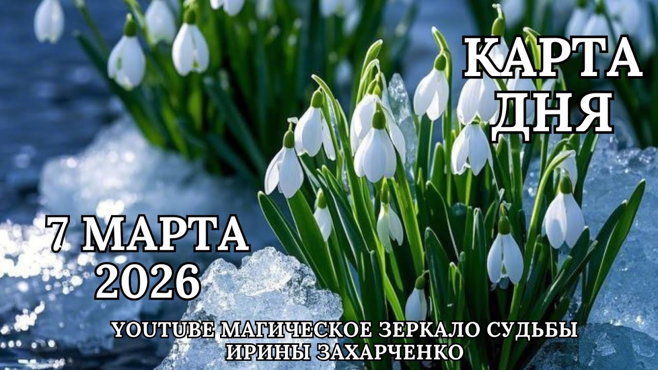 7 марта 🌸 Карта дня 🌿Развернутый Таро-Гороскоп/Tarot Horoscope+Oracle_today от Ирины Захарченко.