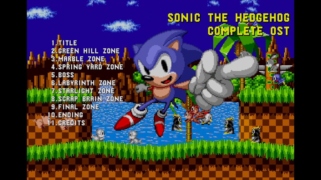 Sonic 1 - The Complete Soundtrack in 8-Bit!