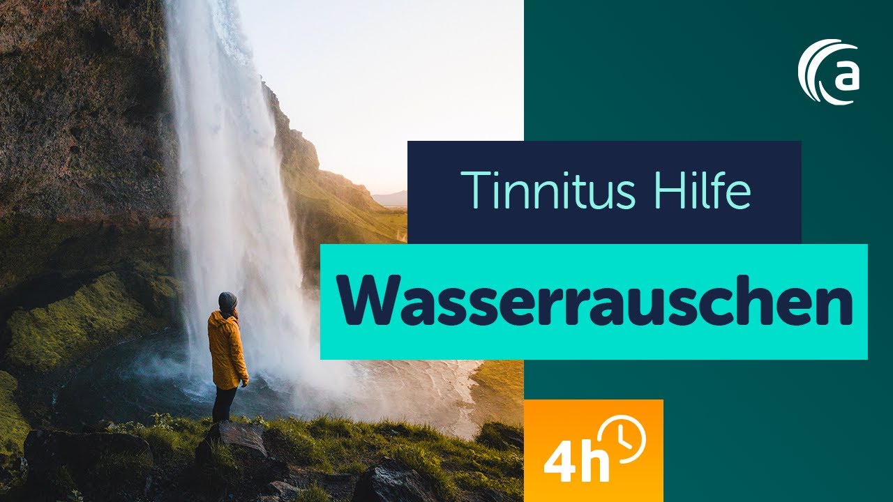 Tinnitus Hilfe👂🔕 Wasserrauschen f&uuml;r Entspannung⎮Abschalten | Schlaf 4h Naturkl&auml;nge