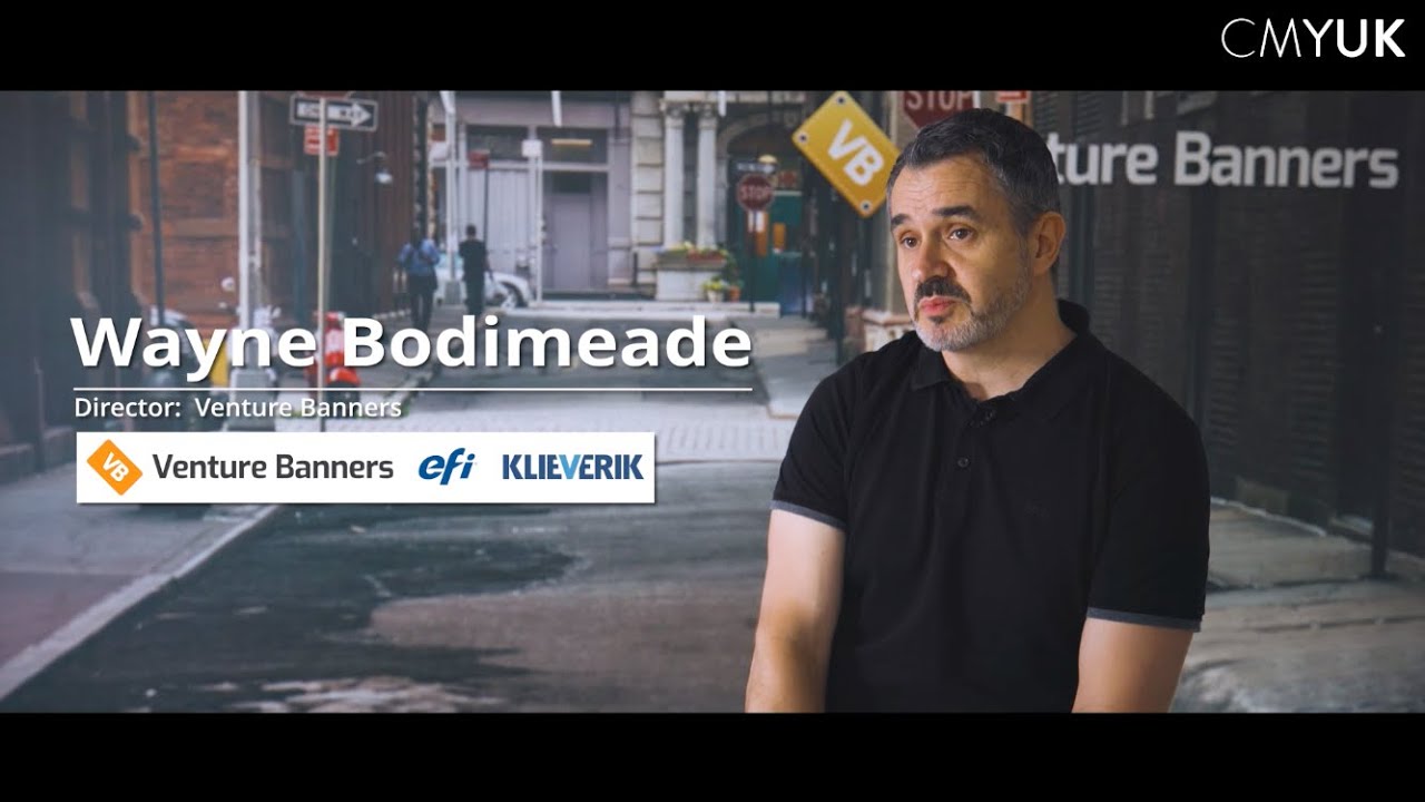 How Venture Banners built its success with CMYUK & EFI