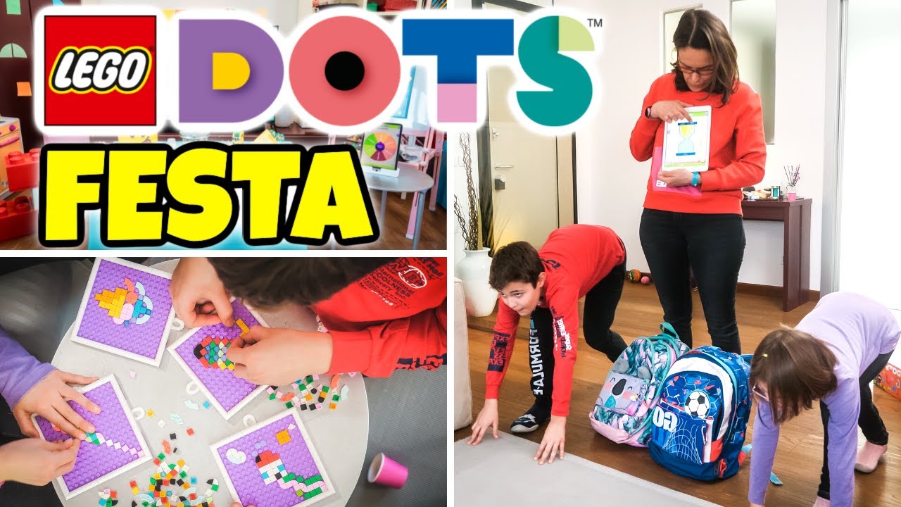 FESTA LEGO DOTS: Giochi e Creazioni Incredibili con i Mattoncini