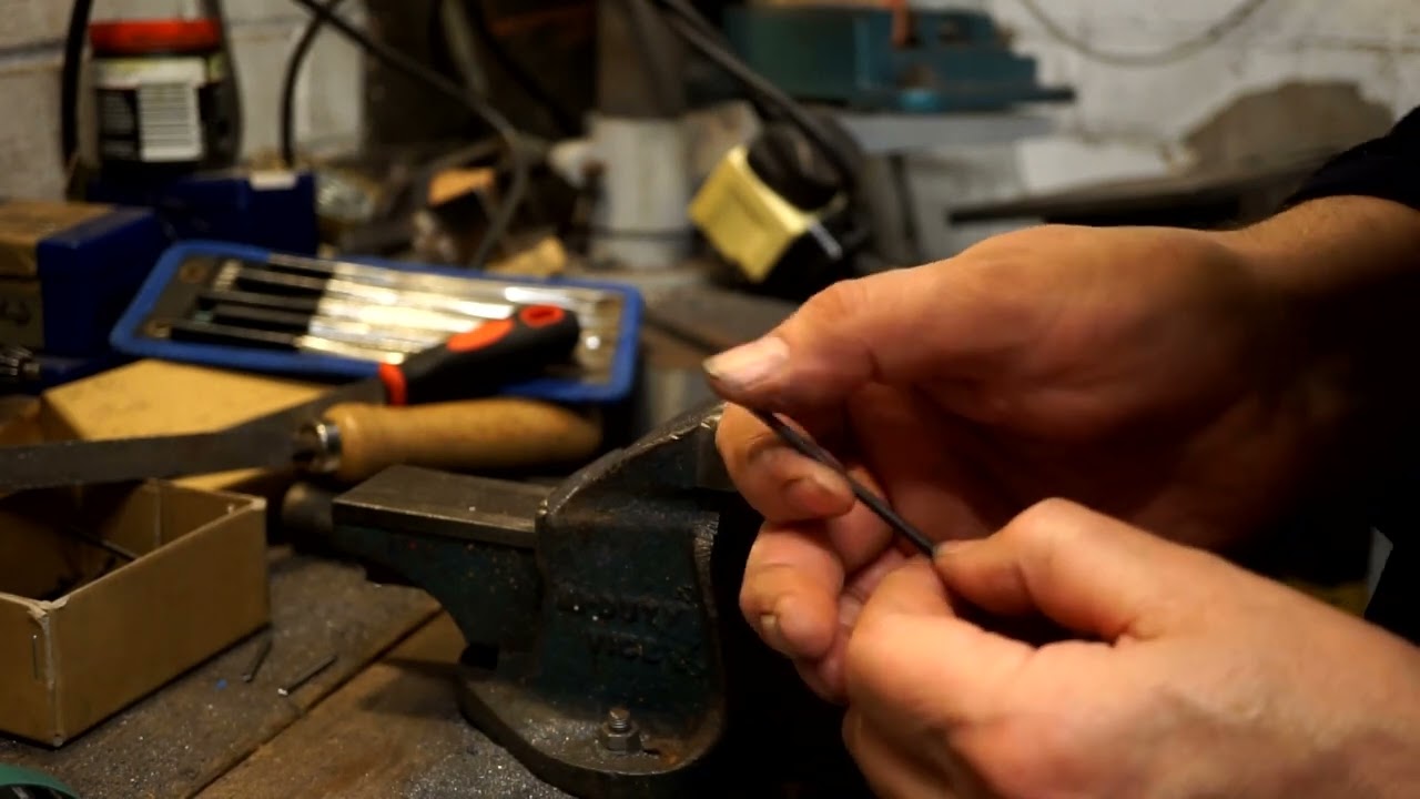 Manufacturing a 5mm ring and dot auger