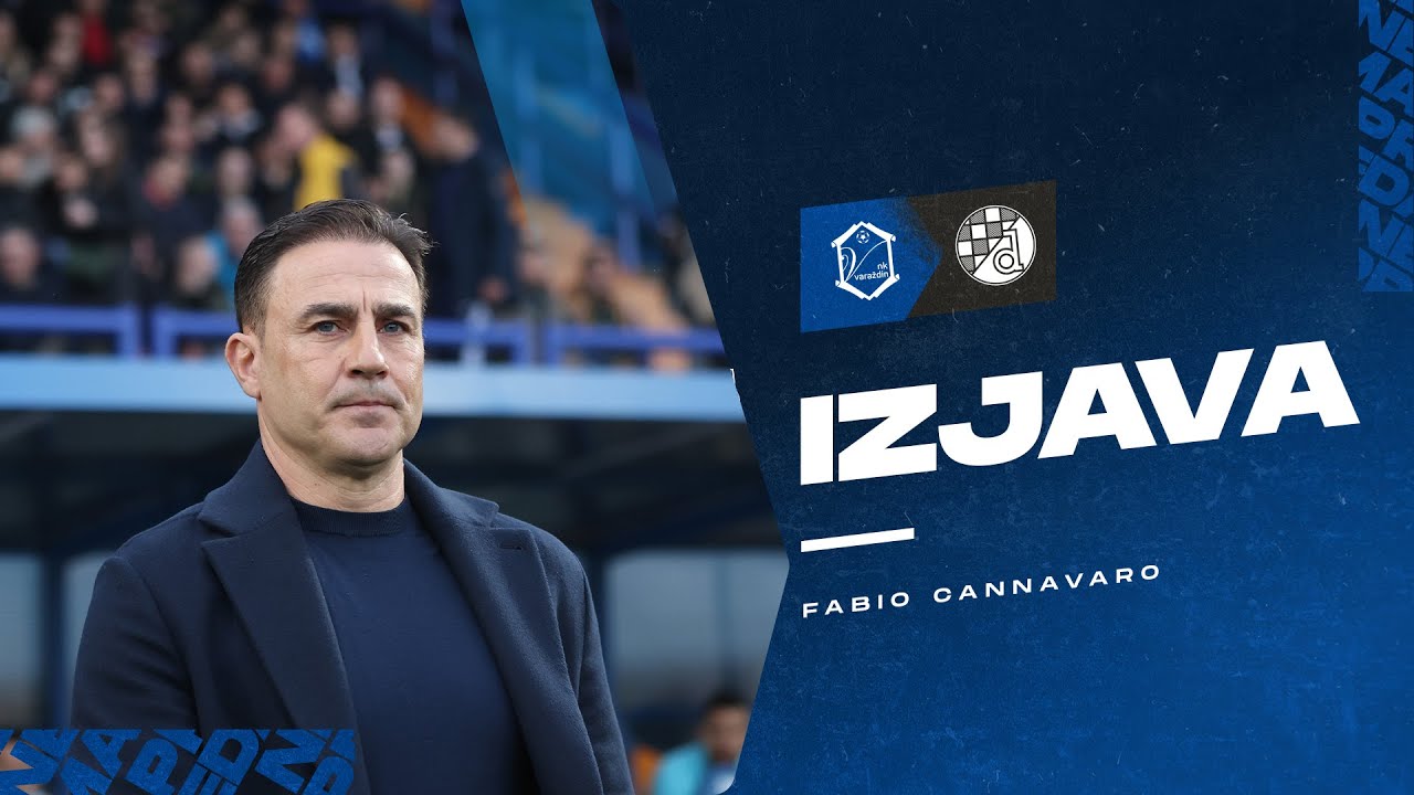 NAKON UTAKMICE | Fabio Cannavaro nakon utakmice u Varaždinu