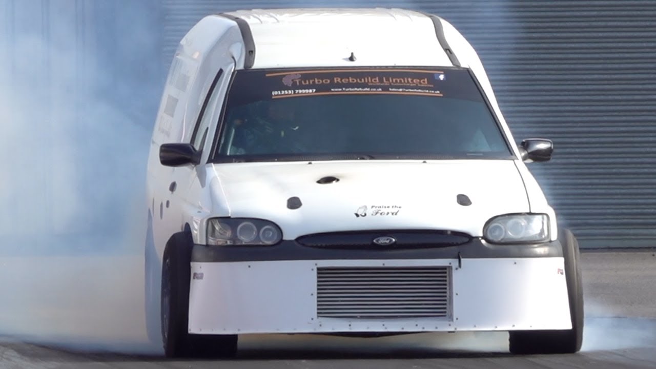 750BHP FORD ESCORT VAN - QUICKEST FWD VAN IN THE WORLD