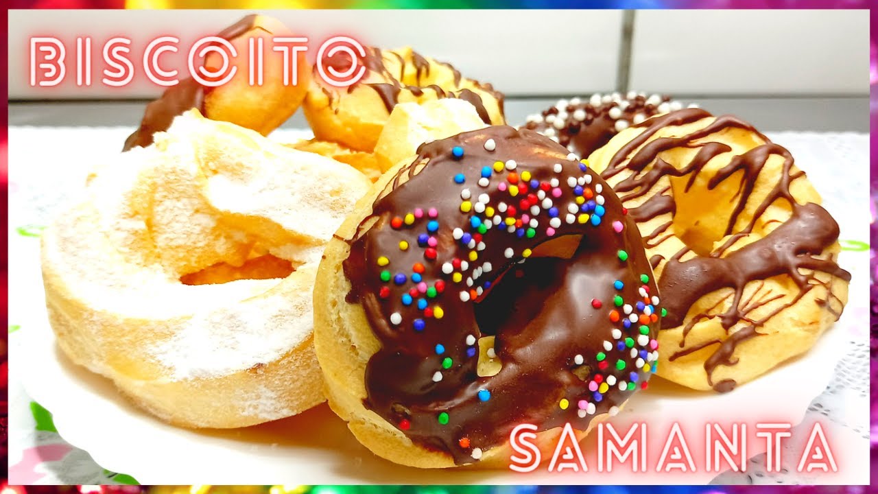 COMO FAZER BISCOITO SAMANTA - Padeira me passou essa receita que &eacute; uma del&iacute;cia!!