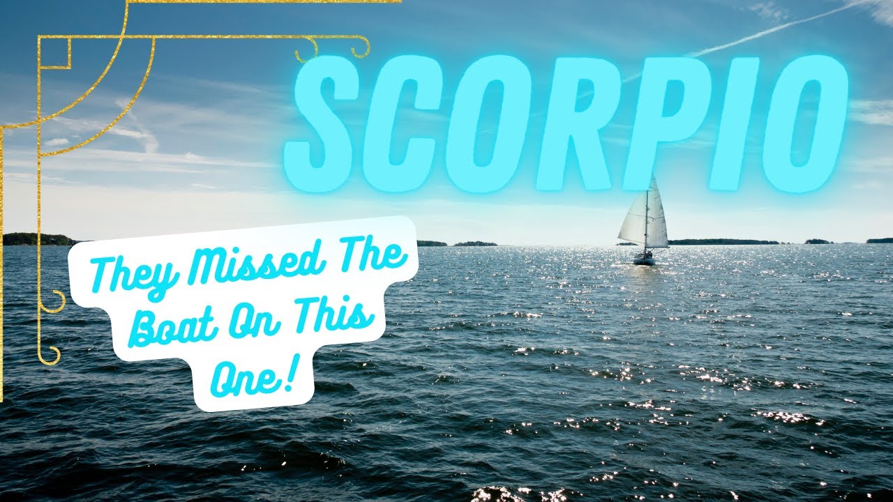 Scorpio July 2022 Tarot *They missed the boat on this one!* Weekly Reading
