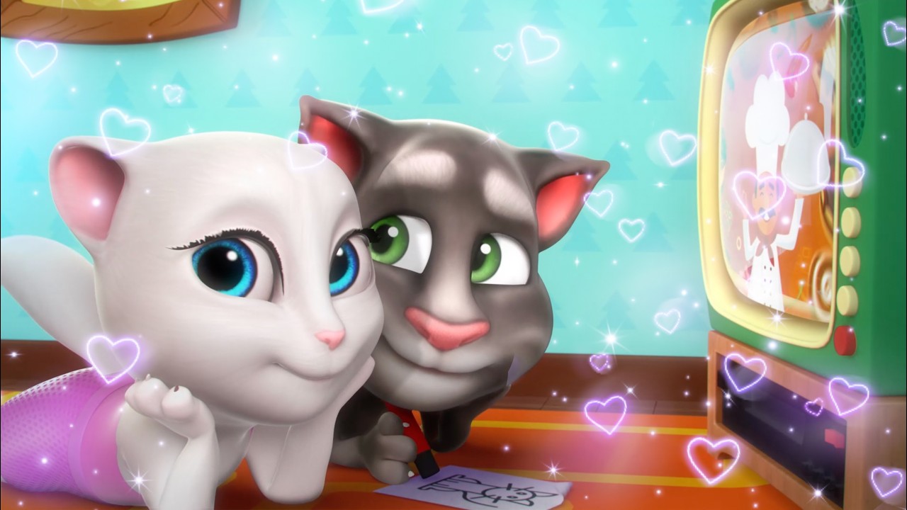 Talking Tom ⭐ Um Romance de Arrasar  ⭐  Desenhos Animados Engraçados Para Crianças