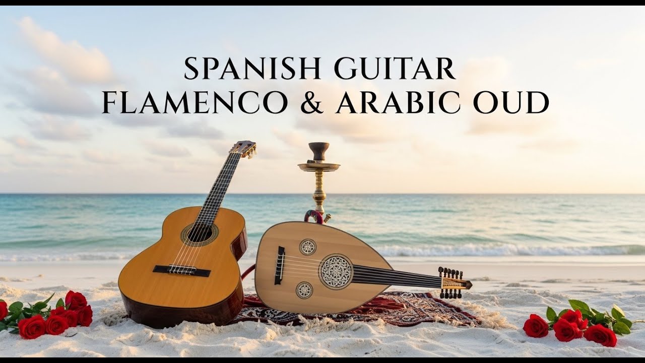 🎶 Spanish Guitar & Arabic Oud Fusion 🌙 | Deep Flamenco Rumba for Relaxation, Meditation & Peaceful