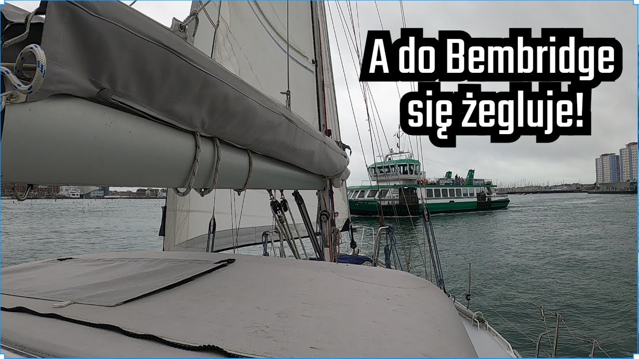 🛥️ Studenty na pokładzie, łódka do połowy... wysunieta, do promu metr – Bembridge! | Odc. 152