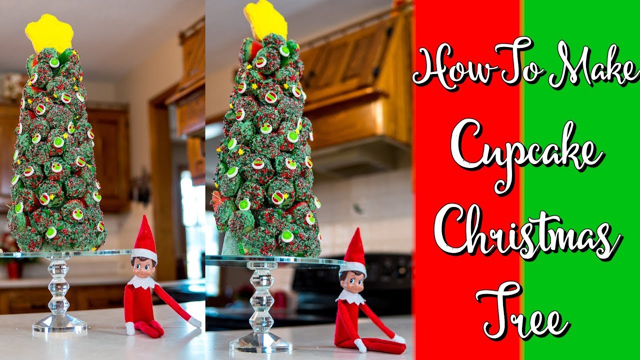 How to make a Cupcake Christmas Tree | Blair's Home Cookin'