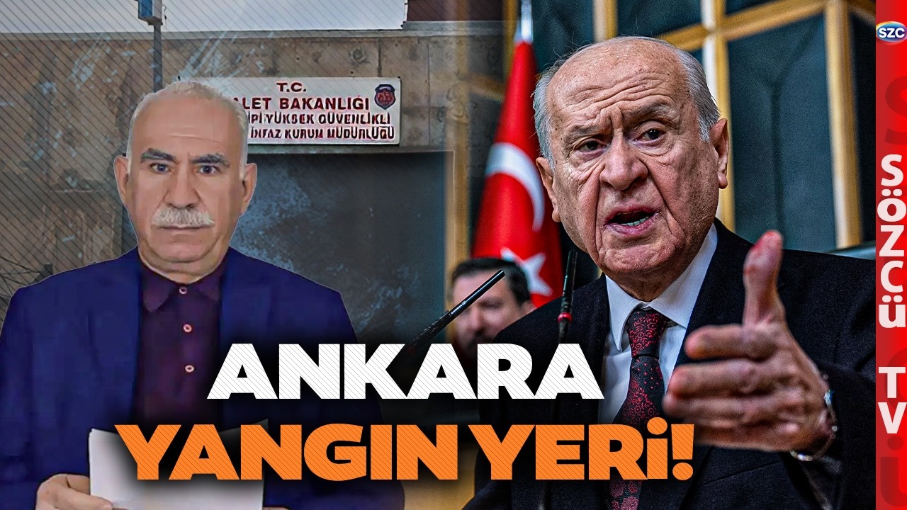 Devlet Bah&ccedil;eli'den Ezber Bozan İmralı &Ccedil;ıkışı! Ankara Bu S&ouml;zlerle &Ccedil;alkalandı!
