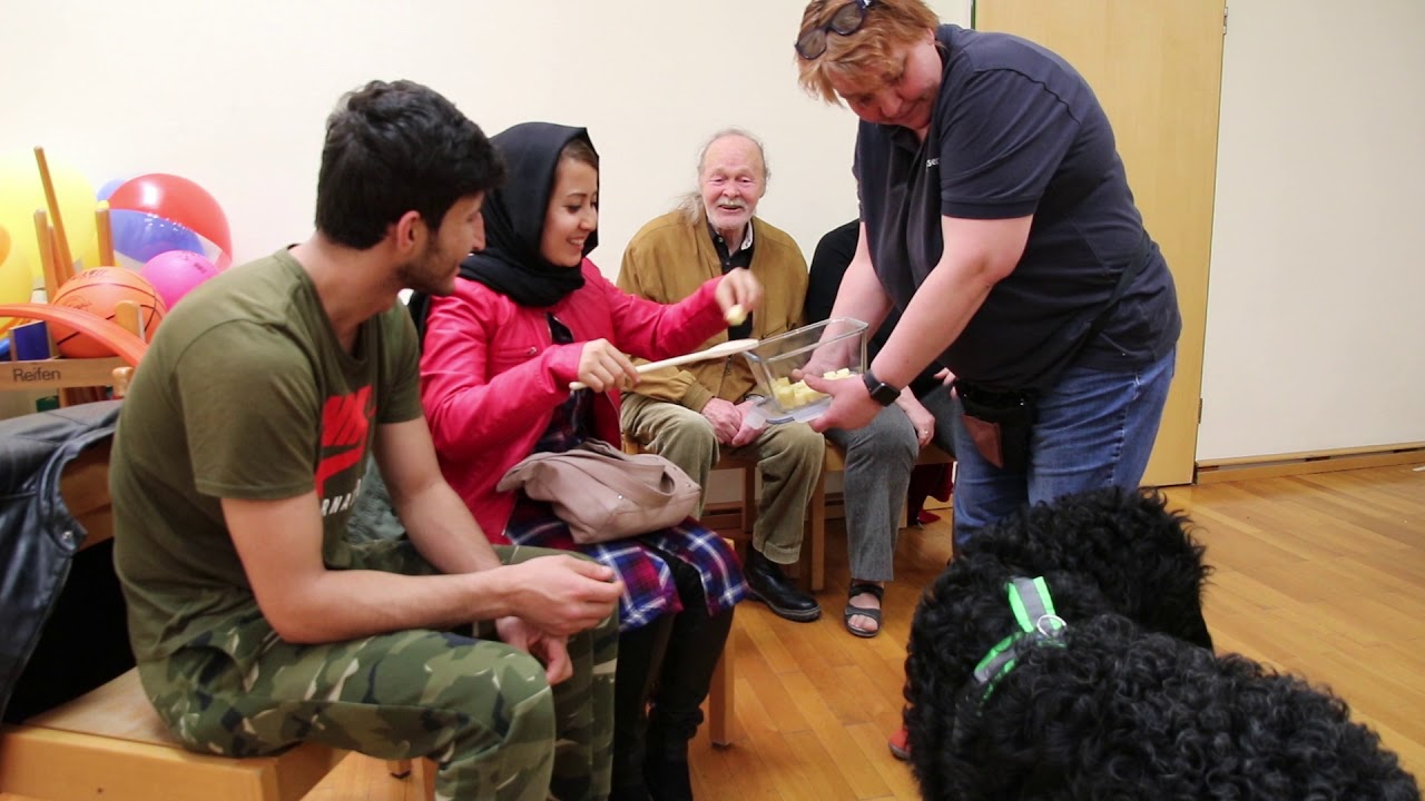 Malteser Besuchsdienst mit Hund