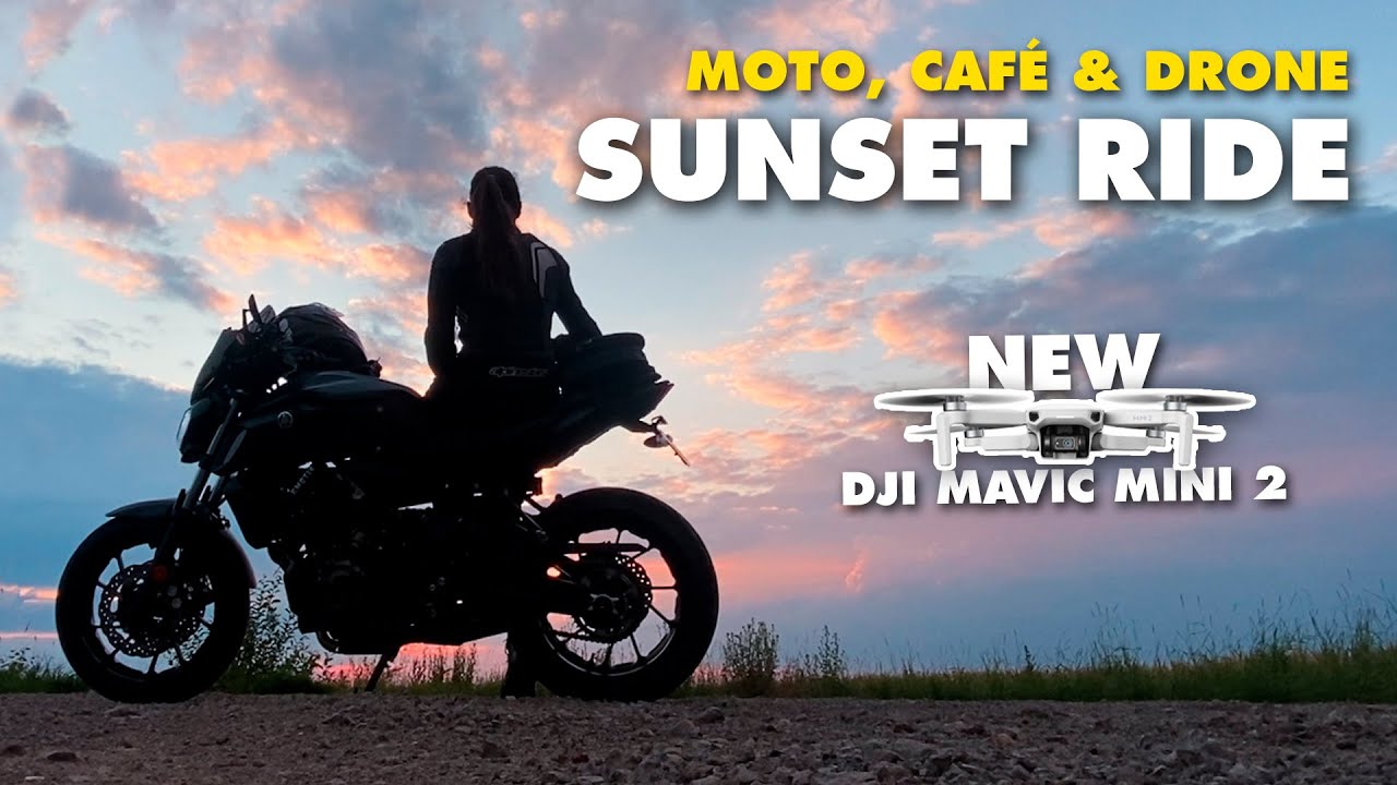 BALADE MOTO, coucher de soleil et beaucoup de caféine 🌅 Sunset Ride 1 - Em0tik Motarde