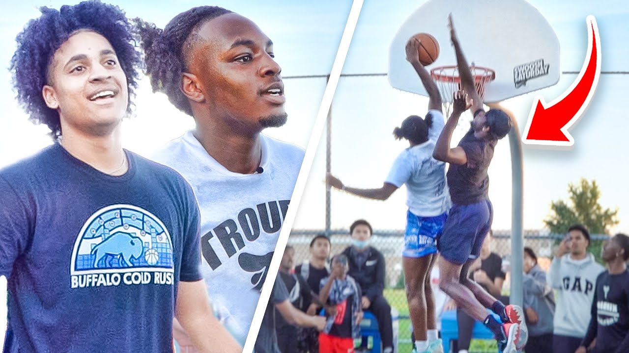 Me & Cam Wilder Went At It Against Trash Talkers! THINGS GOT WILD! (5v5 Basketball)