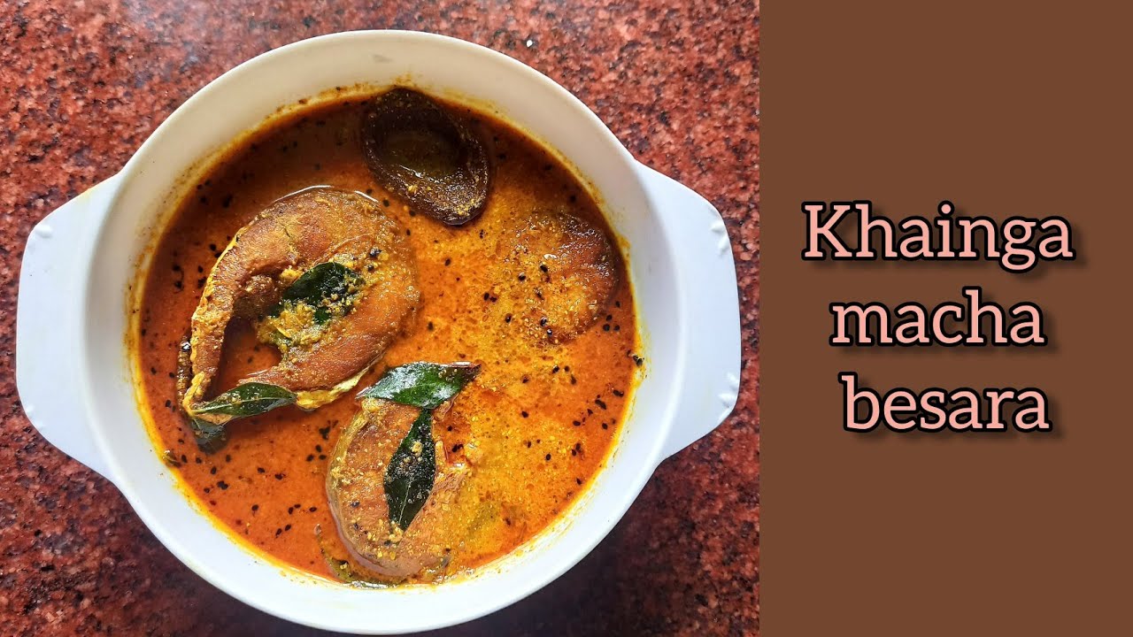 Low oil Khainga macha besara by Pratibha | ଖଇଙ୍ଗା ମାଛ ବେସର | Odia rosei