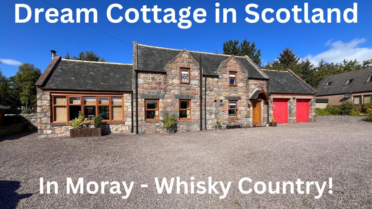 Stone Cottage in Whisky Country - Moray - Amazing Condition £295K / $375