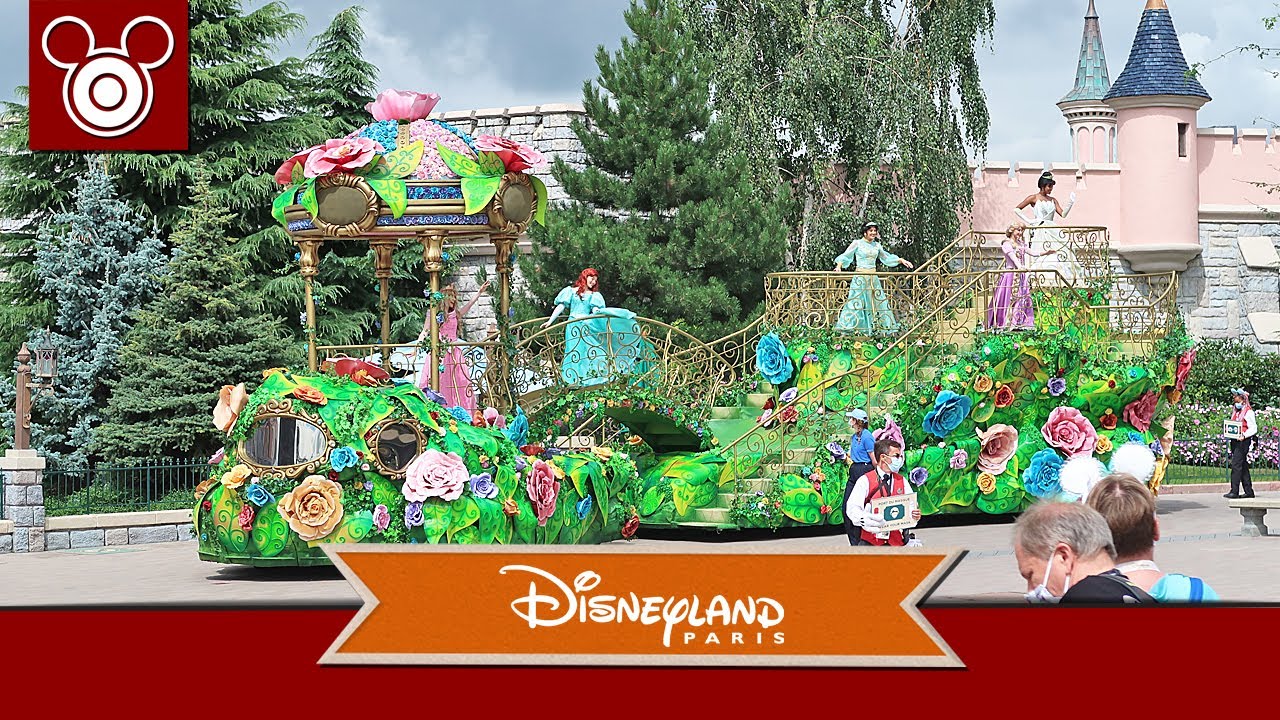 👑 Disneyland Paris "Starting Now" Princess Cavalcade - Ultimate Princess Celebration 2021