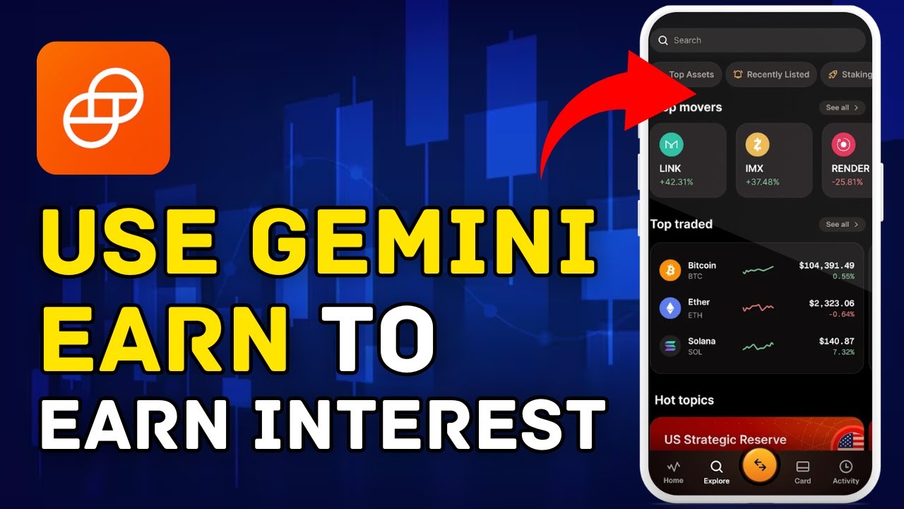 How to Use Gemini Earn to Earn Interest on Crypto 2025?