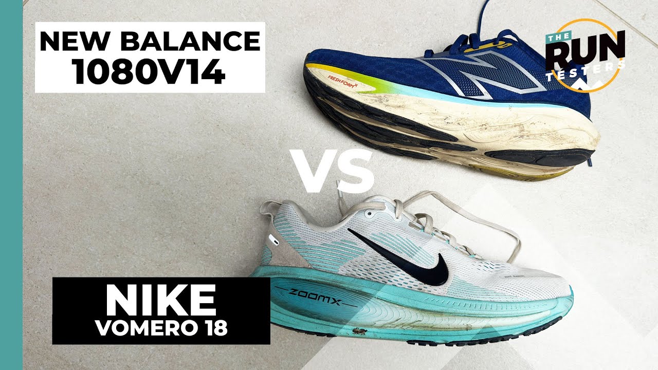 Nike Vomero 18 vs New Balance 1080v14: We pick the best cushioned running shoe