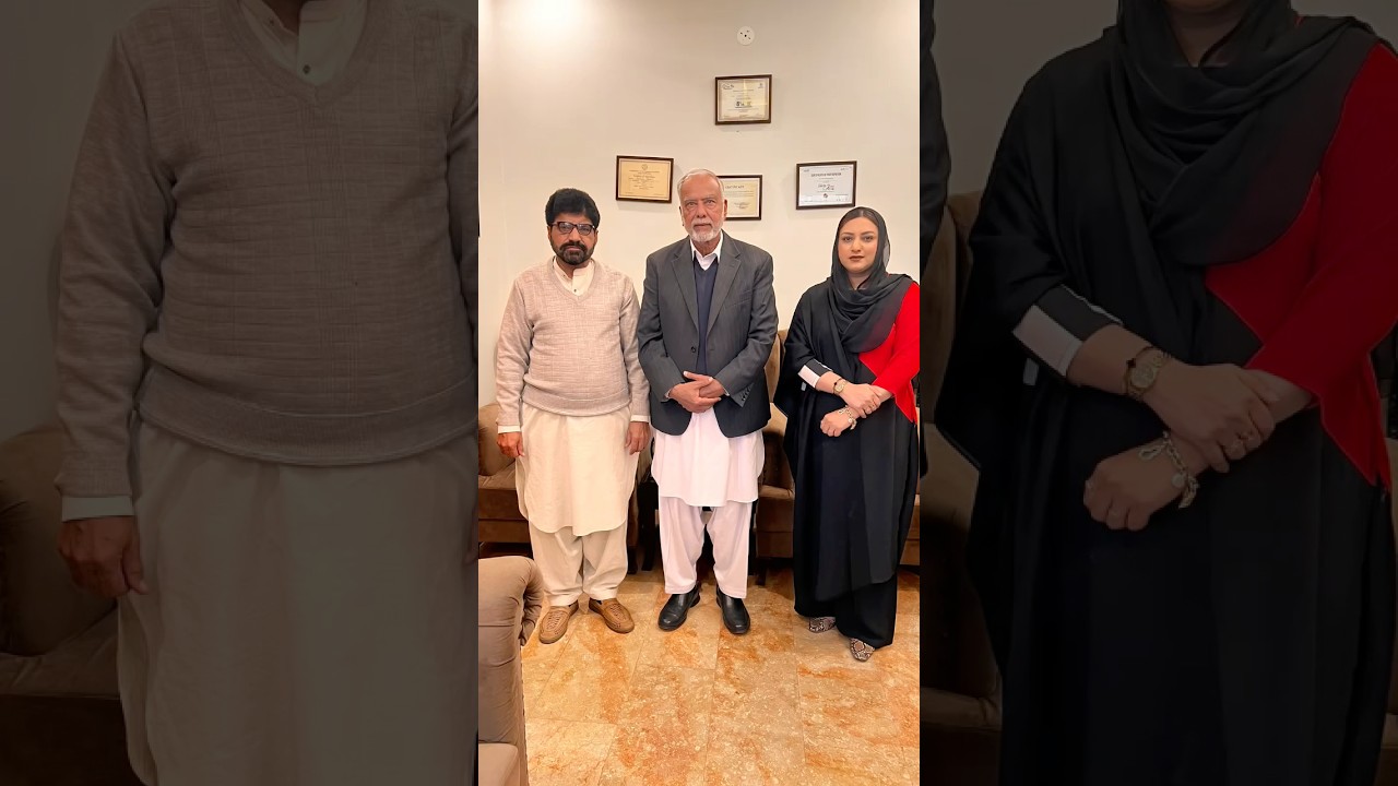 PML-N Manifesto committee visited maryam Idrees&rsquo;s residence for meeting.#maryamidrees  #duet #Pmln