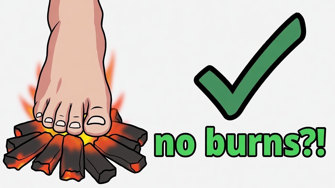 Why Fire Walking Doesn't Burn You