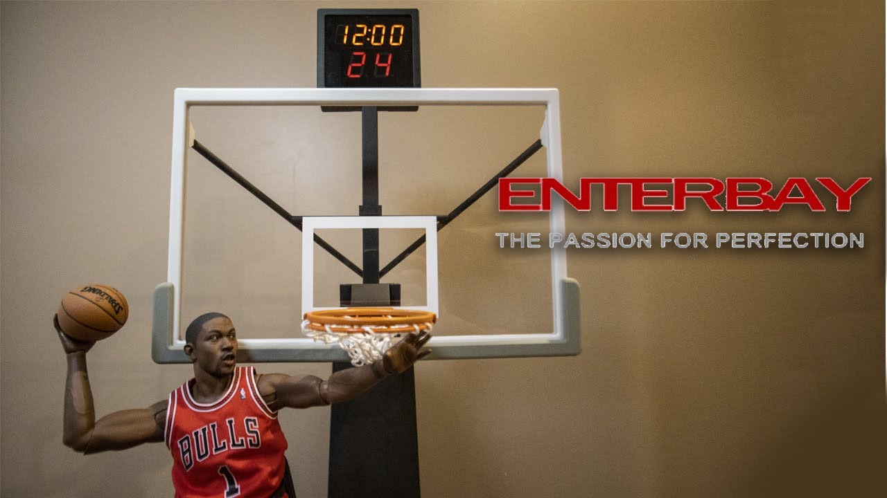 Enterbay NBA Basketball hoop1/6 Review