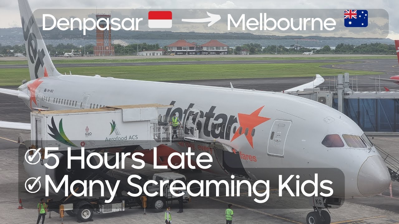 Flying the Bintang Express!  ✈️  Bali to Melbourne ✈️  Jetstar Economy Trip Report