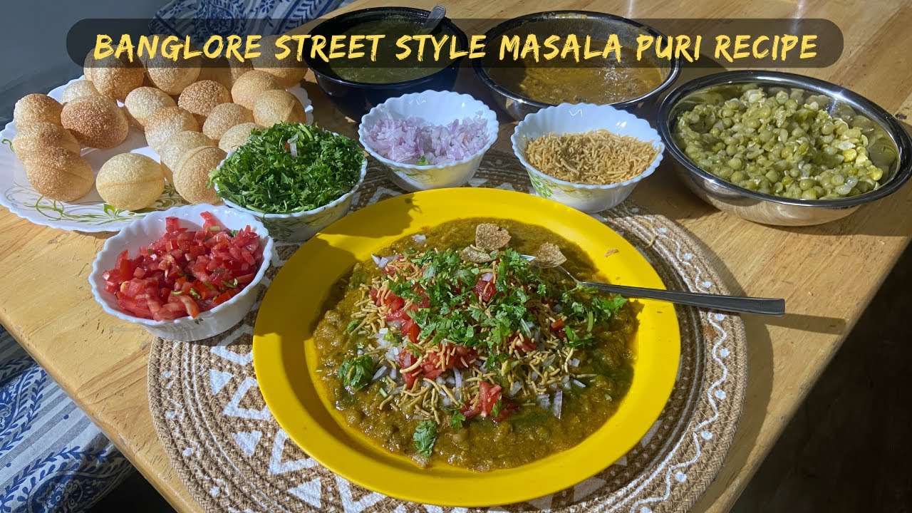 Banglore Street Style Masala Puri Recipe |  मसाला पूरी | ಬೆಂಗಳೂರು ಮಸಾಲ ಪುರಿ ಪಾಕವಿಧಾನ