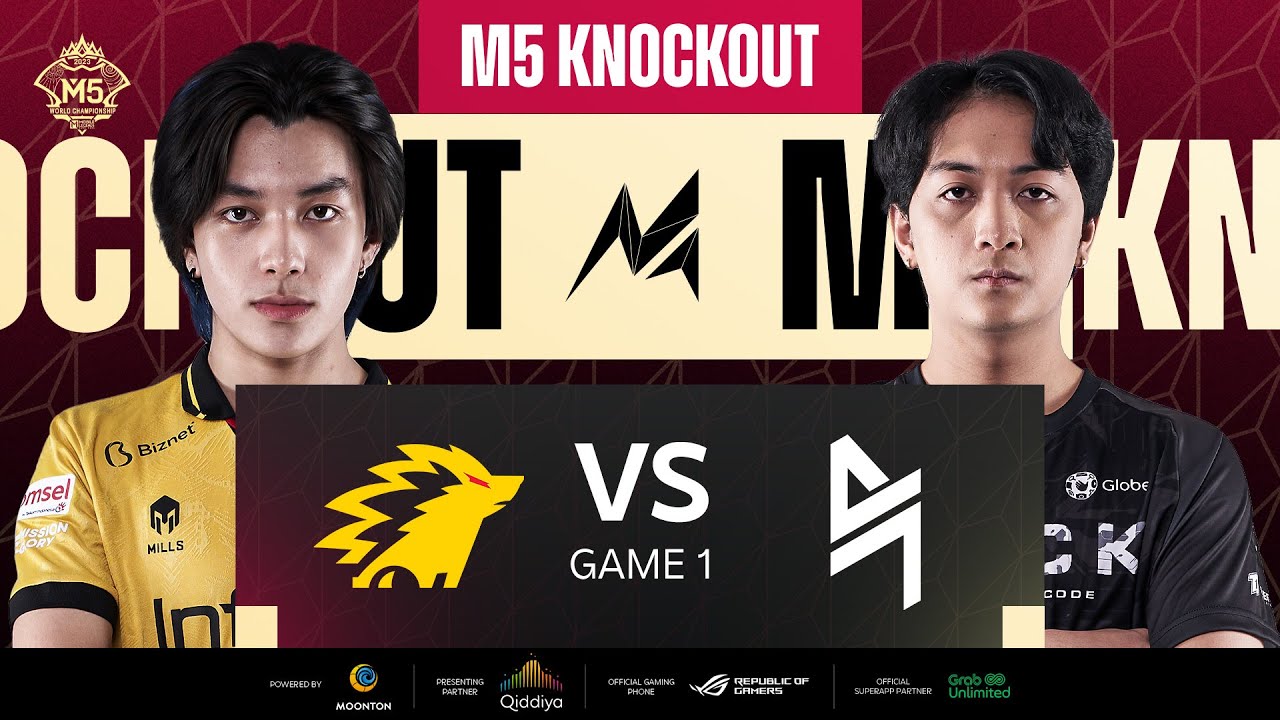 [ID] M5 Knockout Stage Hari 1 | ONIC VS BLACKLIST INTERNATIONAL | GAME 1