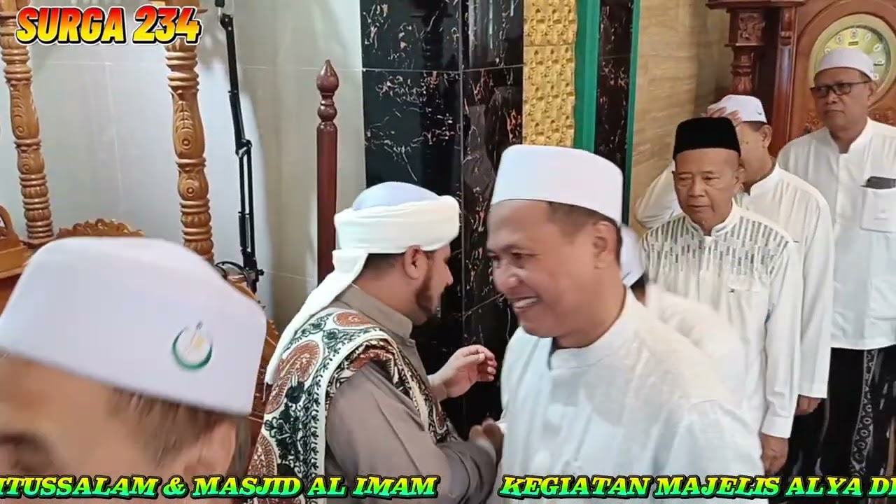 KEGIATAN MAJELIS ALYA DI MASJID BAITUSSALAM DAN MASJID AL IMAM GRESIK 